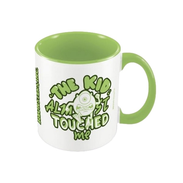 Monsters Inc The Kid Almost Touched Me Mug One Size Vit/Grön White/Green One Size