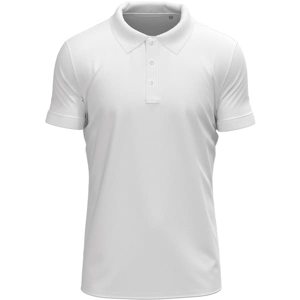 Stedman Herr Stretch Pikétröja L Vit White L