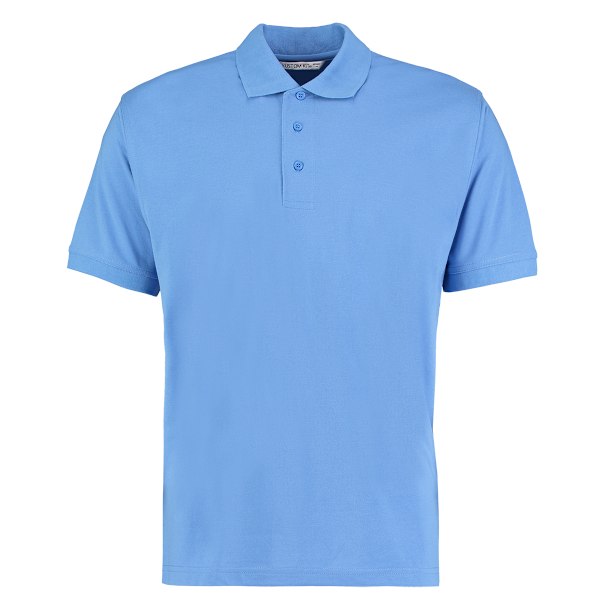 Kustom Kit Klassic Superwash Kortärmad Poloskjorta XL Mi Mid Blue XL