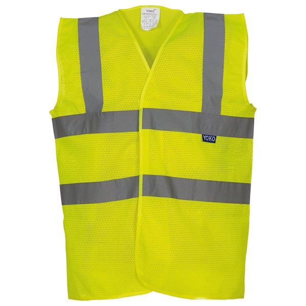 Yoko Unisex Mesh Hi-Vis Väst XL Gul Yellow XL