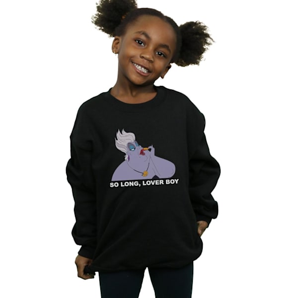 Disney Girls The Little Mermaid Ursula So Long Sweatshirt 9-11 Black 9-11 Years