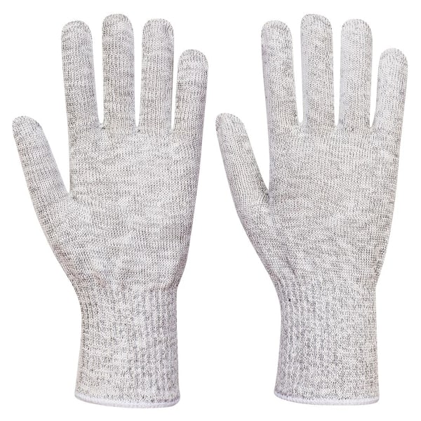 Portwest Unisex Vuxen AHR Fodrad Livsmedelsindustrihandske L Grå Grey L