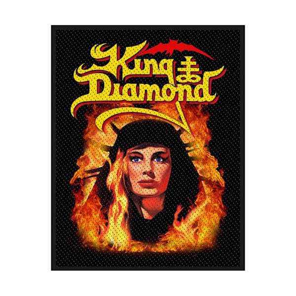 King Diamond Fatal Portrait Patch One Size Svart/Gul Black/Yellow One Size