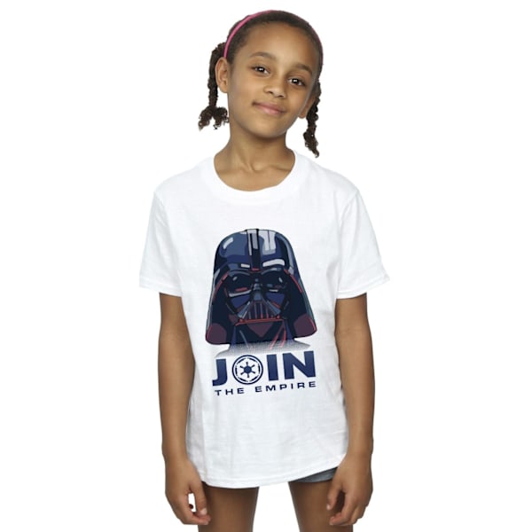 Star Wars: A New Hope T-shirt i bomull för flickor 12-13 år Vit White 12-13 Years