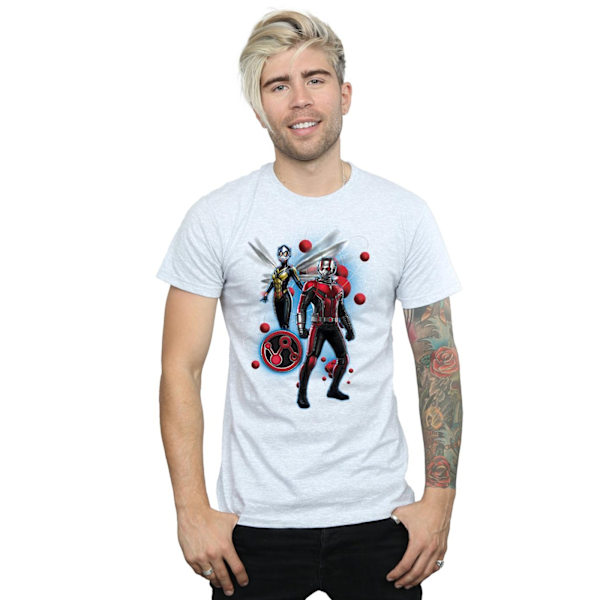 Marvel Herr Ant-Man And The Wasp Particle Pose T-Shirt M Sports Sports Grey M