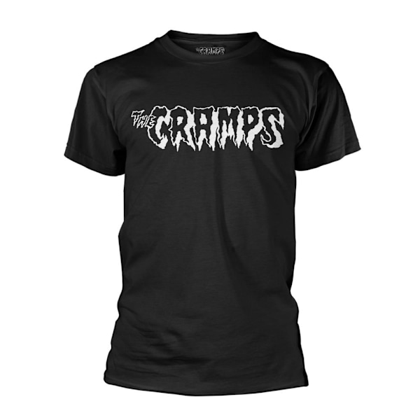 The Cramps Unisex Vuxen Logo T-Shirt S Svart Black S