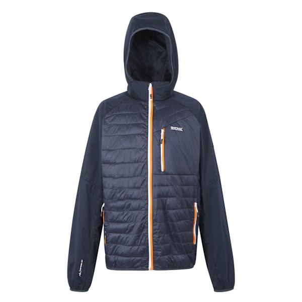 Regatta Herr Andreson Pro Hybrid Jacka XXL Marinblå/Persika Navy/Persimmon XXL