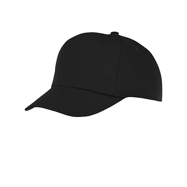 Bullet Barn/Barn Feniks 5 Panel Cap En Storlek Solid Svart Solid Black One Size