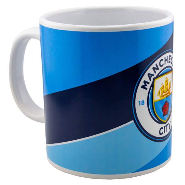 Manchester City FC Jumbo Mug En Storlek Himmelblå/Vit Sky Blue/White One Size