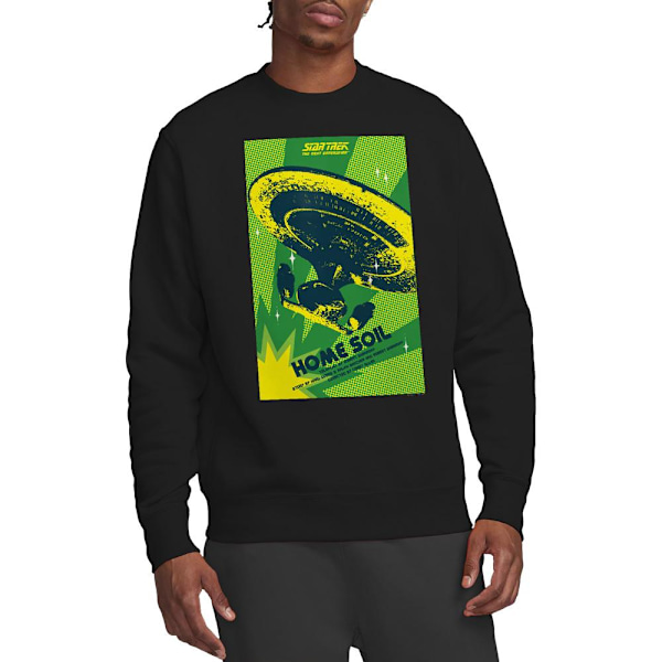 Star Trek Unisex Vuxen The Next Generation Säsong 1 Avsnitt 18 Black XL