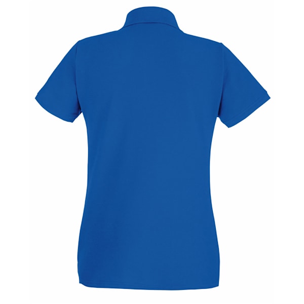 Fruit of the Loom Dam/Damer Premium Fitted Kortärmad Polo Royal M