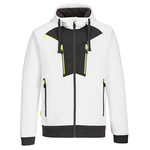 Portwest Herr DX4 Full Zip Hoodie XL Vit White XL