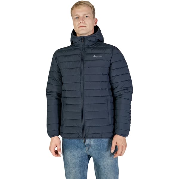 Aquascutum Active Hooded Jacket för män M Marinblå Navy Blue M