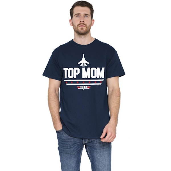 Top Gun Herr Top Mom Mors Dag T-Shirt S Marinblå Navy S