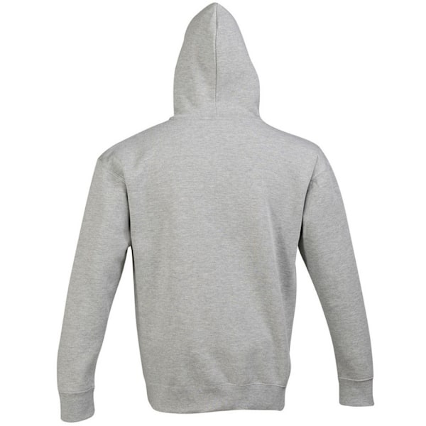 SOLS Slam Unisex Hoodie / Huvtröja M Gråmelerad Grey Marl M