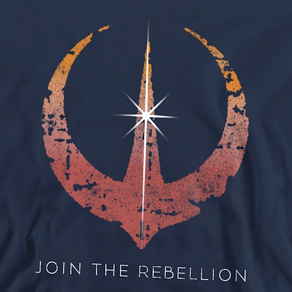 Star Wars: Andor Unisex Vuxen Gå Med I Rebellerna Sweatshirt XL Navy XL