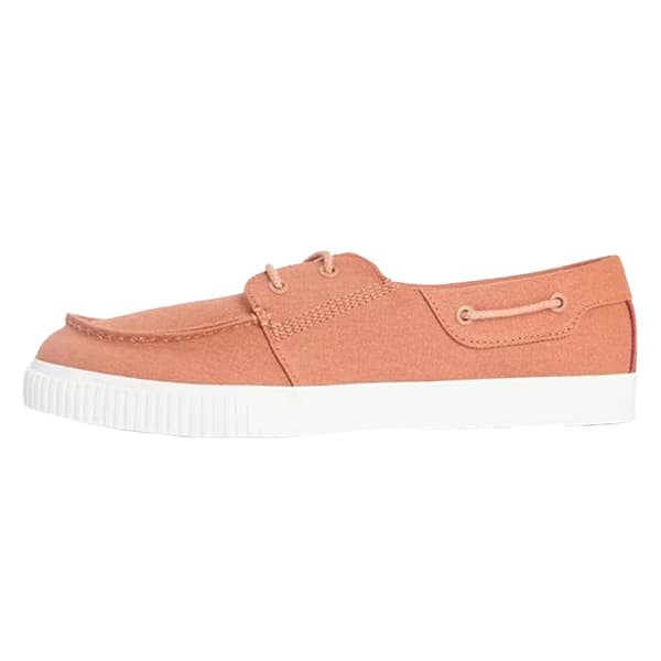 Timberland Herr Canvas Platta Båtskor 9.5 UK Rost Rust 9.5 UK