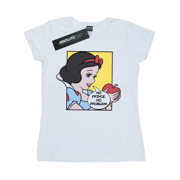 Disney Princess Dam/Dam Snow White Pop Art T-shirt i bomull White XS