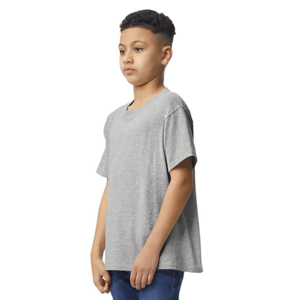 Gildan Barn/Barn Plain Bomull Lätt T-shirt 7-8 År Sporty Grey 7-8 Years