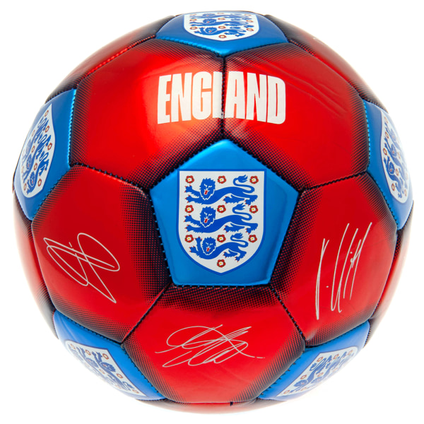 England FA Signature Football 5 Red Red 5