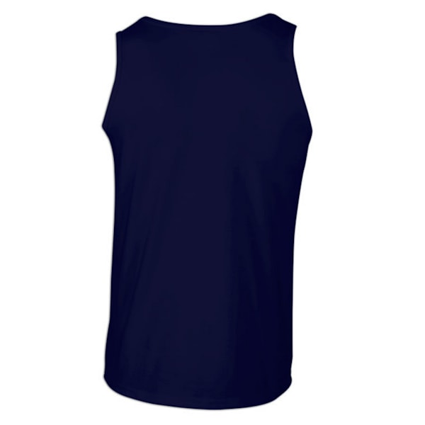 Gildan Softstyle enfärgad tank top XL marinblå Navy Blue XL