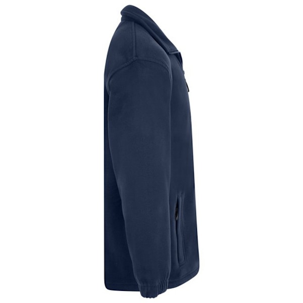 Absolute Apparel Heritage Full Zip Fleece L Marinblå Navy L