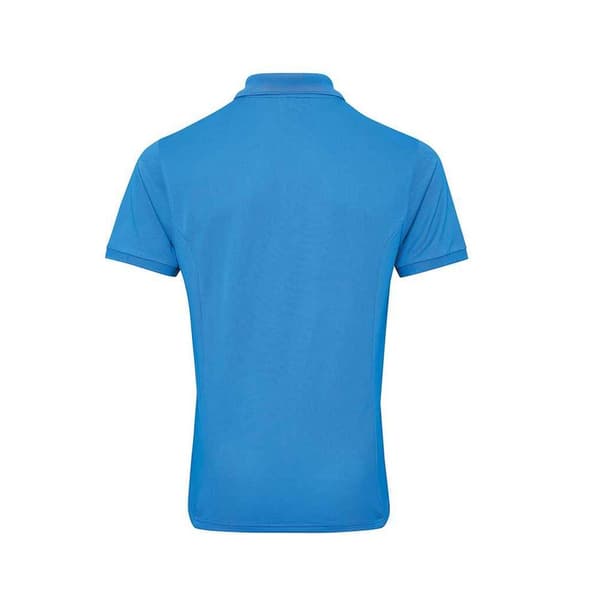 Premier Herr Coolchecker Plus Piqué Pikétröja M Turkos Turquoise M