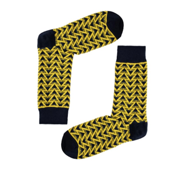 Arsenal FC Herr SicSock Strumpor One Size Gul/Svart Yellow/Black One Size