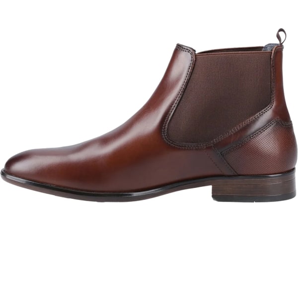 POD Herr Frank Chelsea Boots i Läder 10 UK Cognac Cognac 10 UK