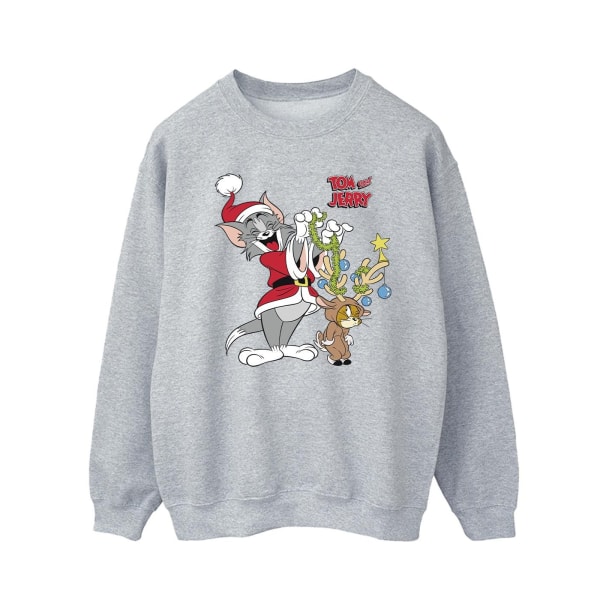 Tom & Jerry Jul Ren Sweatshirt XXL Sports Grey Sports Grey XXL