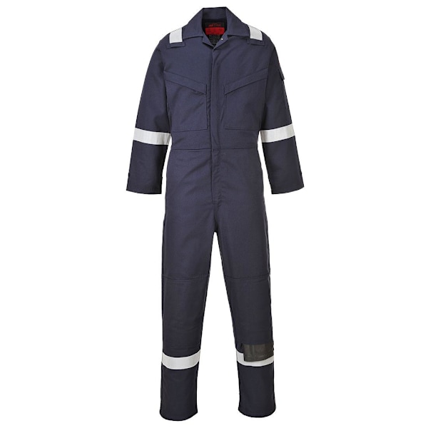 Portwest Unisex Araflame Overall 36R Marinblå Navy 36R
