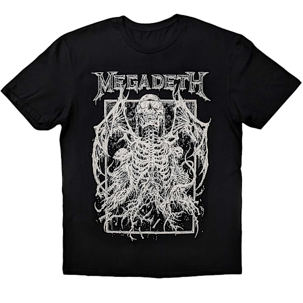 Megadeth Unisex Adult Vic Rising T-Shirt L Svart Black L
