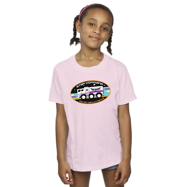 Disney Girls Lightyear Rover Deployment Bomull T-shirt 3-4 år Baby Pink 3-4 Years