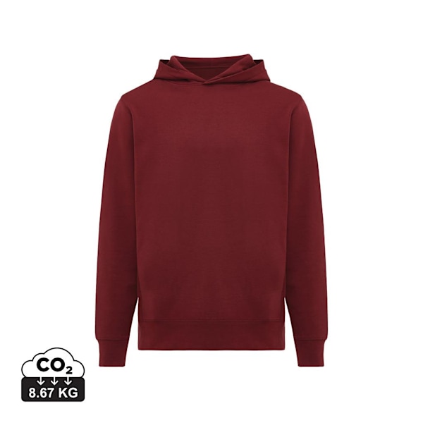 Iqoniq Unisex Vuxen Yengo Återvunnen Bomull Sidoficka Hoodie L Light Heather Grey L