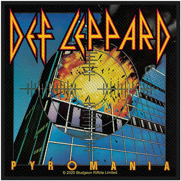 Def Leppard Pyromania Patch One Size Multicoloured Multicoloured One Size