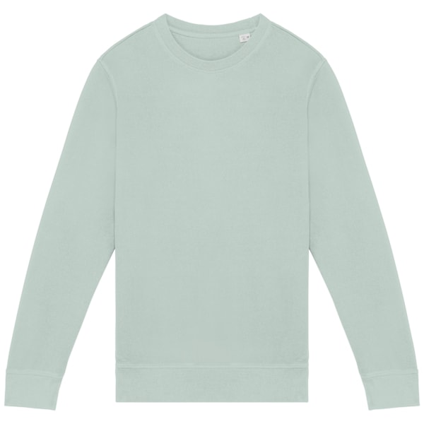 Native Spirit Unisex Vuxen French Terry Sweatshirt XS Tvättat Jade Grönt Washed Jade Green XS