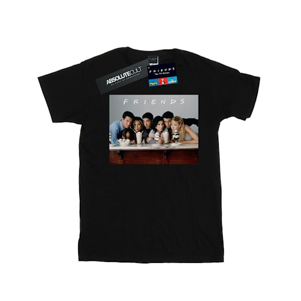 Friends Boys Group Photo Milkshakes T-shirt 9-11 år Svart Black 9-11 Years