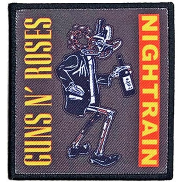Guns N Roses Nattåg Robot Iron On Patch One Size Multicolo Multicoloured One Size