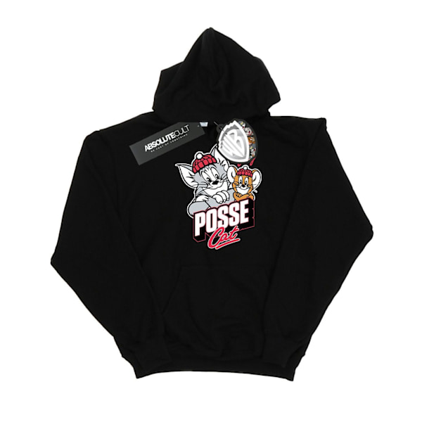 Tom And Jerry Herr Posse Cat Hoodie M Svart Black M