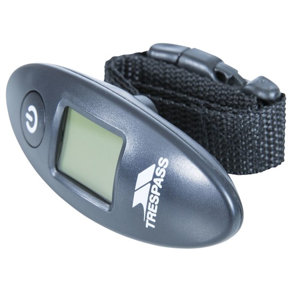Trespass Allowance Digital Bagagevåg One Size Svart Black One Size