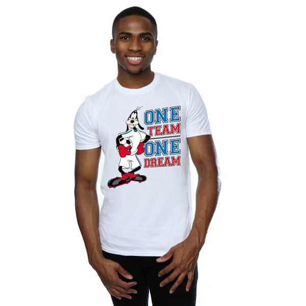Disney Goofy One Team One Dream T-shirt XL Vit White XL