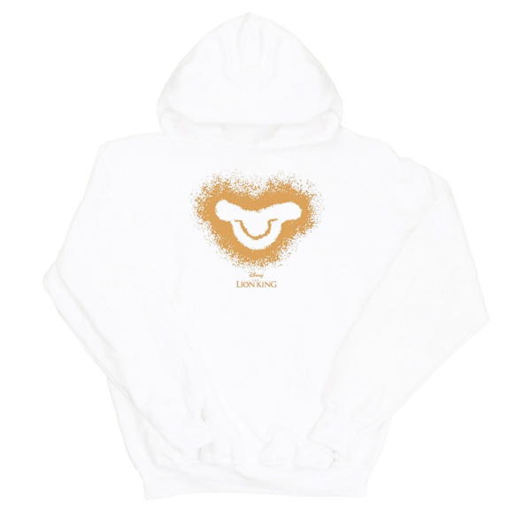 Disney Pojkar Lejonkungen Filmen Simba Baby Face Hoodie 7-8 År White 7-8 Years