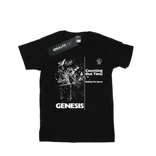 Genesis Girls Counting Out Time Bomull T-shirt 5-6 år Svart Black 5-6 Years