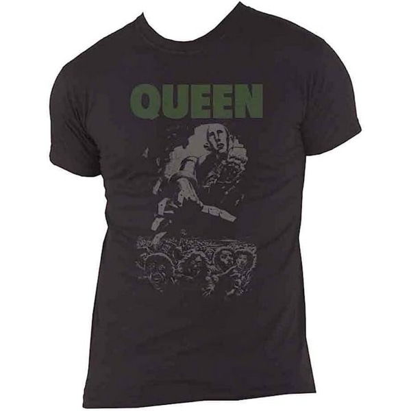 Queen Unisex Vuxen News Of The World Album T-shirt L Svart Black L