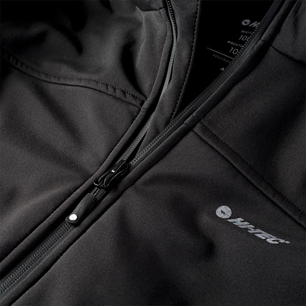 Hi-Tec Geko Soft Shell Jacka L Svart - Herr Black L