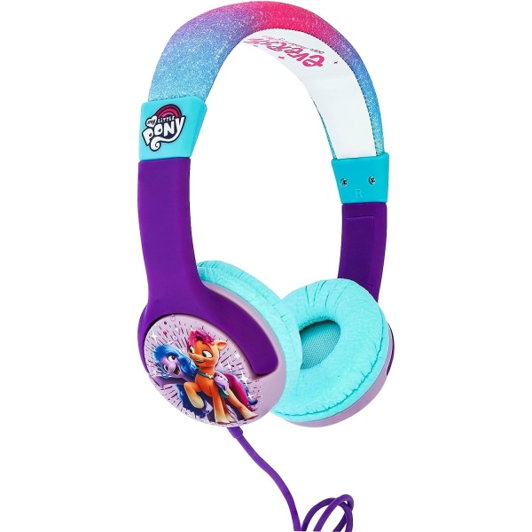 My Little Pony Childrens/Kids Sparkle On-Ear hörlurar One Siz Purple/Pink/Blue One Size