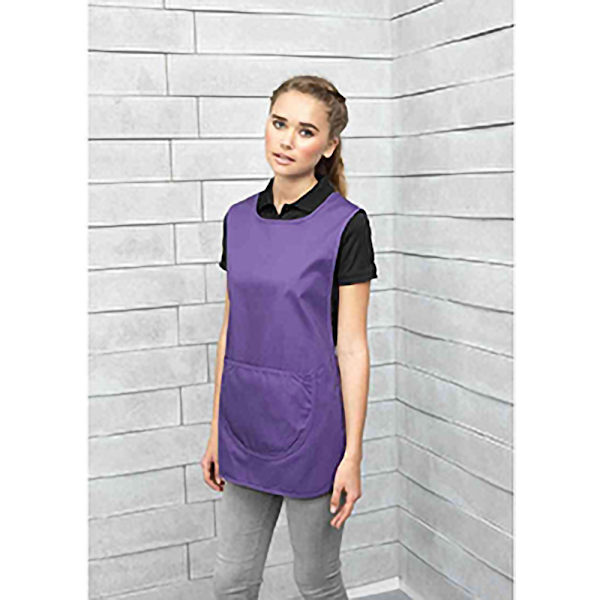Premier Dam/Kvinnors Fickförkläde / Arbetskläder L Lila Purple L