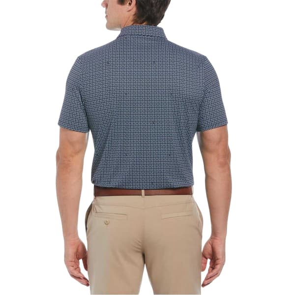 Original Penguin Herr Geometrisk Golf Pikétröja S Caviar Caviar S