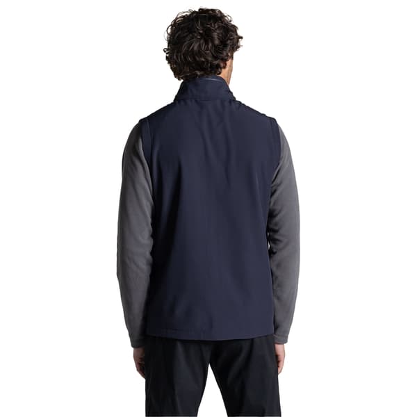 Craghoppers Expert Herr Basecamp ll Softshell Body Warmer S Marinblå Navy S
