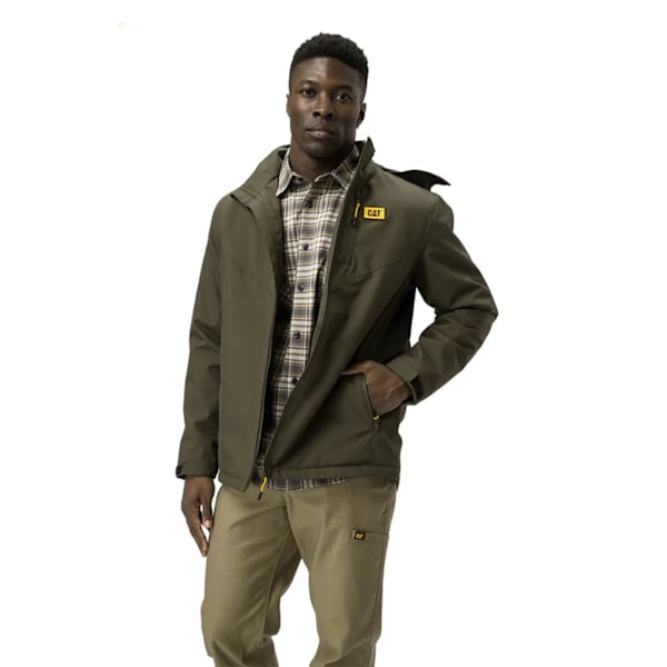 Caterpillar Unisex Vuxen Lättviktsisolerad Jacka M Moss Moss M